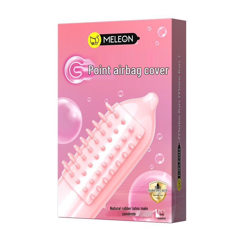 Презервативы Secret Love Delay King с ребристой текстурой – Долгоиграющие, с крупными частицами, текстура кошачьего языка