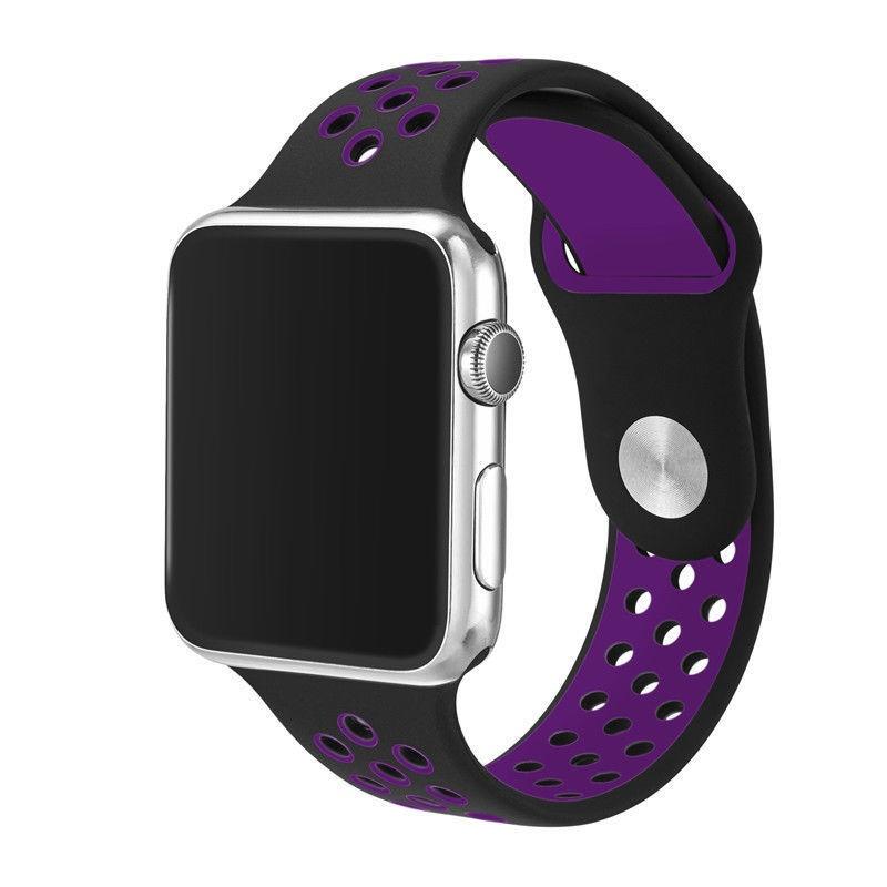 Silicone Sports Replacement Strap Watch Band For Apple Watch Iwatch 42mm 38mm