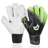 WVVOU Soccer Goalie Gloves, Goalkeeper Gloves with Fingersave, Youth & Adult Goalie Gloves, Strong Grip Soccer Gloves