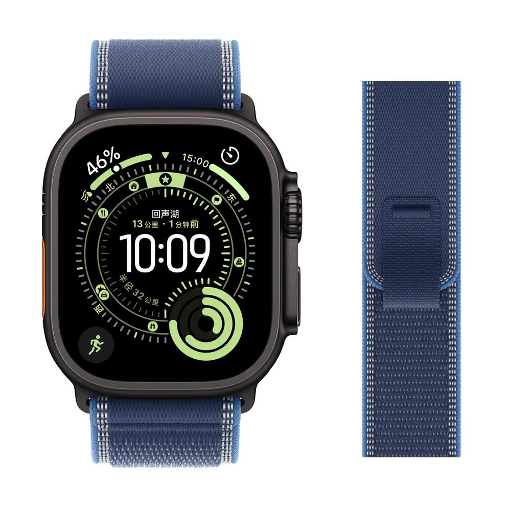 Ремешки для Apple Watch ultra2 ремешок 49мм 46мм 42мм 44мм 40мм 45мм 41мм Trail loop браслет correa iwatch series se 3 7 8 9 10 11