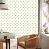 Heart Wallpaper White, Cream, Lime and Beige 50x1000