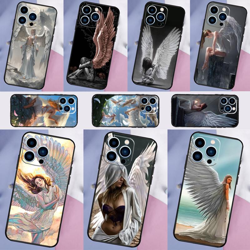 Fantasy Angel Girl Wings Case For Samsung Galaxy M21 M13 M54 M34 M14 M56 M36 M16 M31 M11 M53 M32 M52 M35 M55 M15 M06