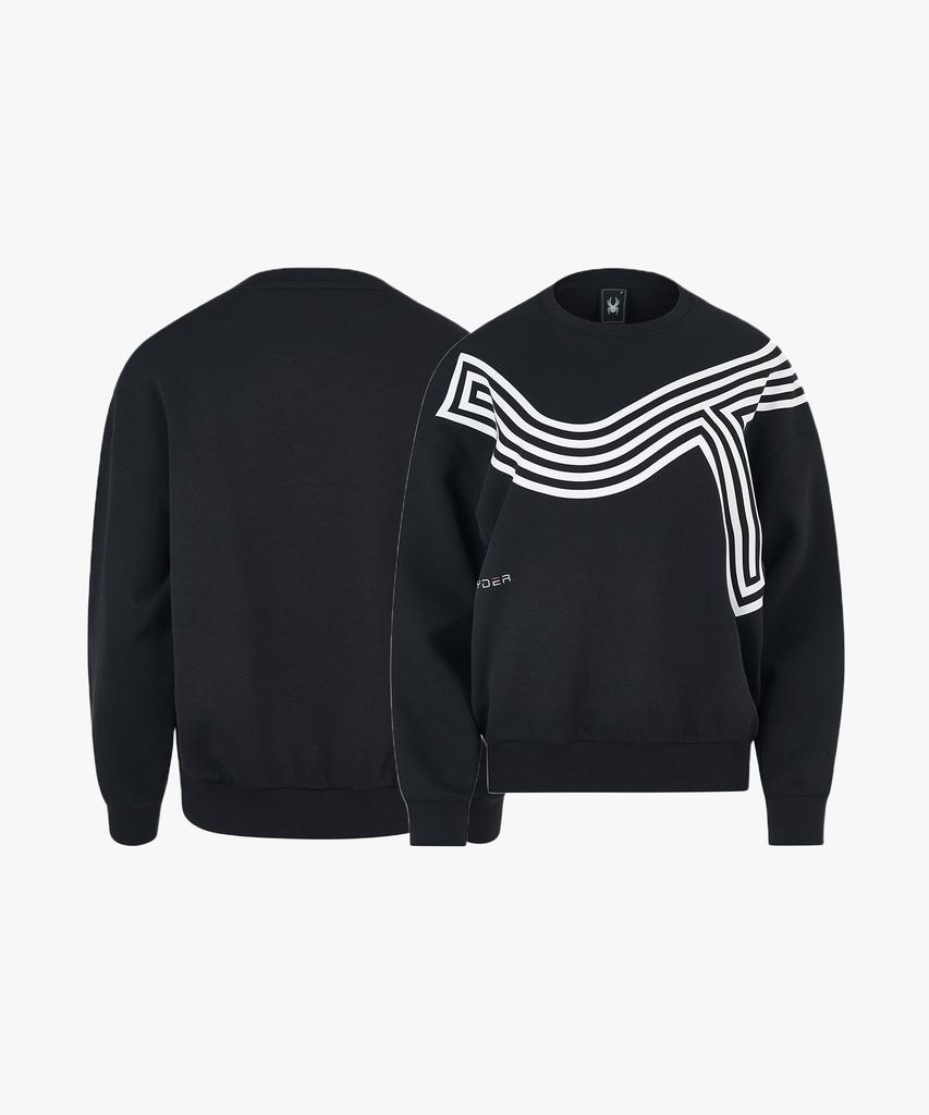 SPYDER Women'S Graphic Sweatshirt Spjpcnrl352Wblk