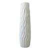 Large Floor Vase Tall Decorative Vase Textured Shatterproof Floor Standing Vase for Home Living Room Study Decor