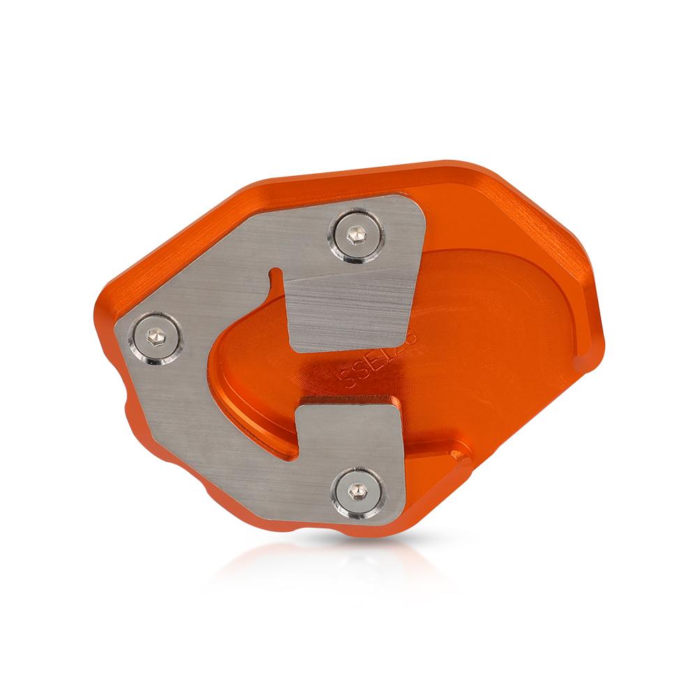 1290 Superduke R Motorcycles Side Stand Enlarger Plate Kickstand Enlarge Extension CNC For 1290 Super Duke R Evo 2022