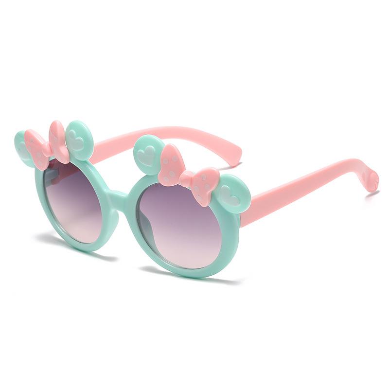 7303 Children'S Sunglasses Sunglasses Wholesale Children'S Bow Love Cartoon Cute Boys And Girls Sunglasses