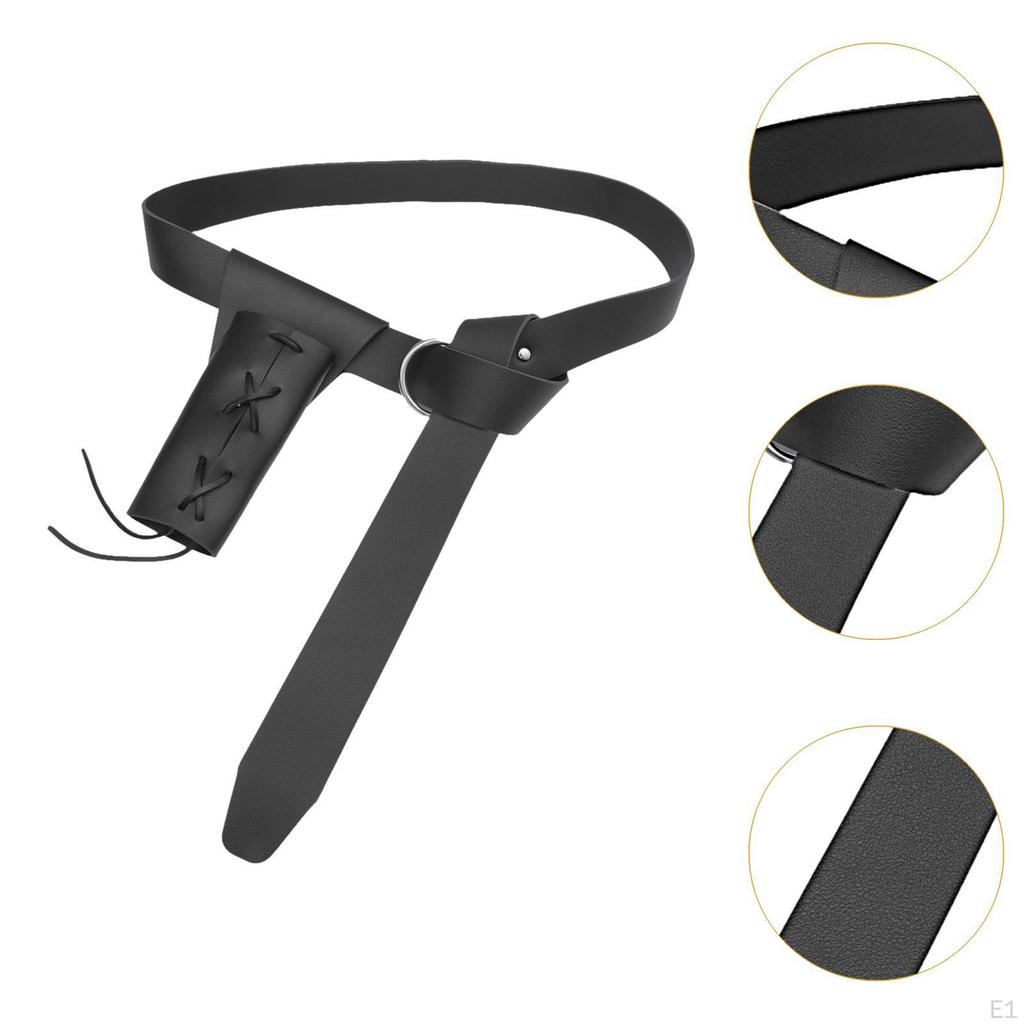 Пояс рыцаря с ножнами, портативный, средневековый для тематической вечеринки, косплей