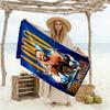 Steph Curry S Modern Artwork Beach Towel Quick-Dry Soft Microfiber Comfortable Lightweight Suitable for Swimming, Gym, Camping, Yoga Vacation