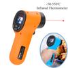 HW550 Industrial Thermometer -50~550°C Non-Contact Thermometer Infrared Pyrometer Laser-Point Industrial Temperature Tester