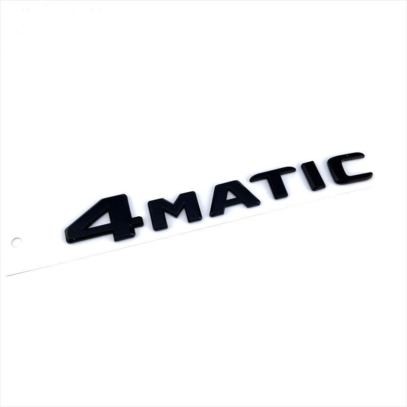 Наклейка Mercedes 4MATIC для модифицированного полного привода: Боковые, Задние и Эмблемы Объема Двигателя