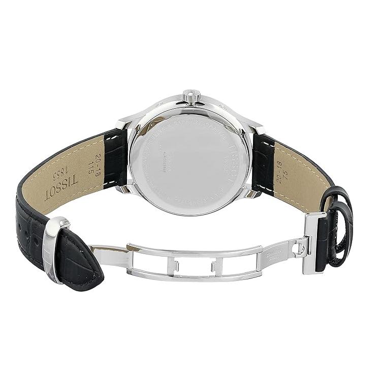 Tissot Коллекция Junya Кварцевый механизм Водонепроницаемость 30 м Мужские часы Часы 42 мм Синий циферблат T063.637.16.057.00