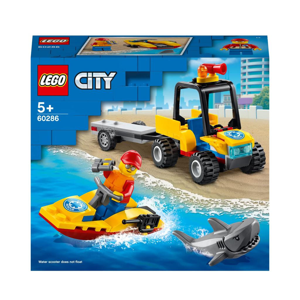 LEGO City Пляжный спасательный вездеход 60286