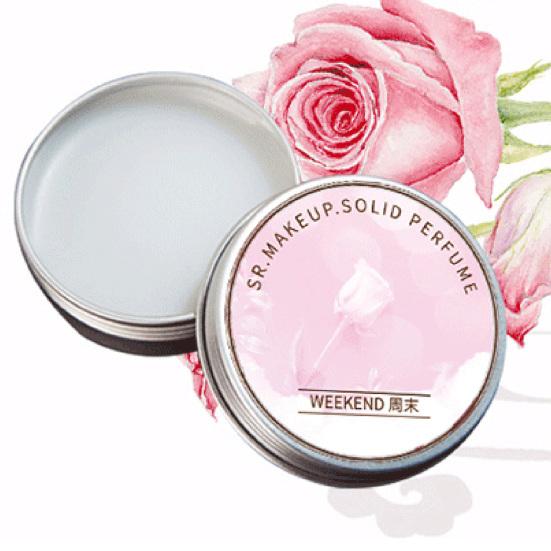 Женский твердый парфюм, длительный цветочный аромат, ароматный бальзам для тела