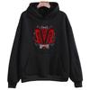 Stephanie Vaquer V Logo Pullover Hoodie Men's Harajuku Wrestling Outfit Vintage Sweatshirts Unisex Fans Streetwear Clothing Y2K