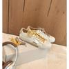 2025 New Leather Retro Old Stars Dirty Shoes Inner Height Increase Casual Retro Color Matching Lace-up German Training Shoes