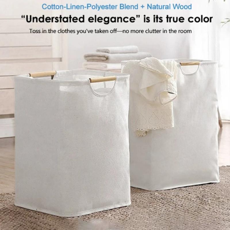 Dirty Clothes Storage Basket Large Laundry Hamper Home Folding Laundry Basket Organizer