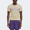 adidas Футболка Originals X Wales Bonner Collaboration из быстросохнущей, влагоотводящей, дышащей, сверхлегкой ткани с коротким рукавом, унисекс, топы GU0751