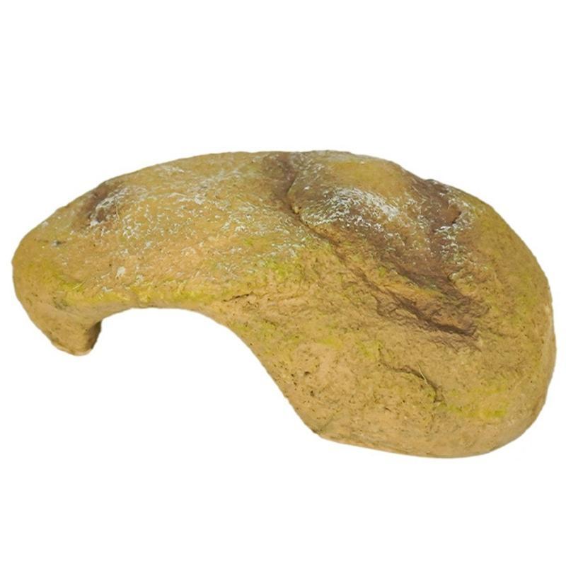  Aquariums Resin Shelter Cave Landscape Decoration Terrariums Basking Platform Reptiles Hideouts Cave Habitats Ornament