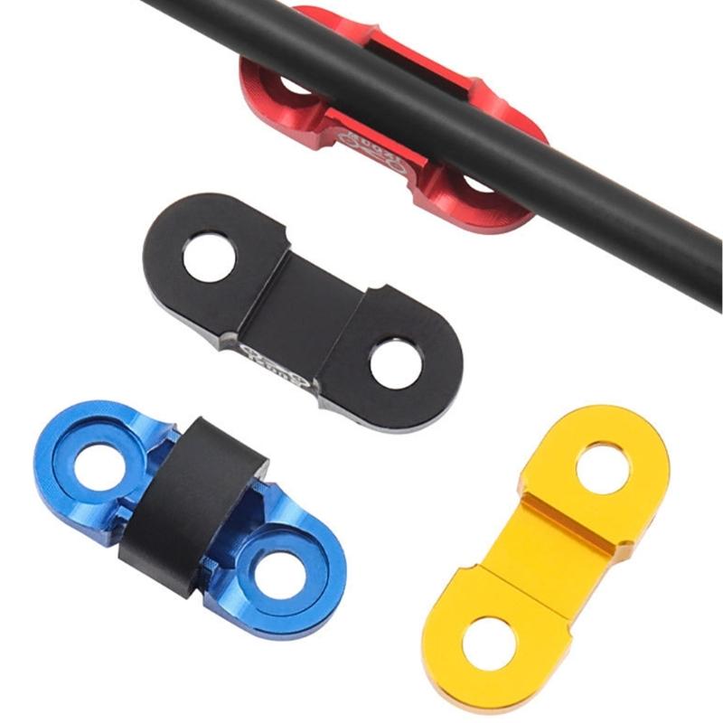 Bike Brake Shifts Cable Base Buckle Clip Part Cable Guide Bike Cable Clip Bicycles Aluminium Alloy Bike Cable Guide Hook
