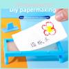 Набор для изготовления бумаги «Научный эксперимент» для детей DIY Образовательный набор для поделок для детей Обучающий