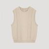  She S miSS  Back Button Knit veSt SSkvto32020 Cr