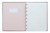 Filofax Confetti Notebook, A5, Rose Quartz, 115118, Officially Imported