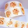 500 Pcs Capybara Stickers Roll - Waterproof PVC Animal & Food Decals for Laptop, Water Bottle, Phone
