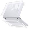 NIMASO Case for MacBook Pro 14 Inch M4 Chip Equipped 2024 M3 M2 M1 Cover Clear Fully Transparent Lightweight Compatible with A2442 Hard Cover
