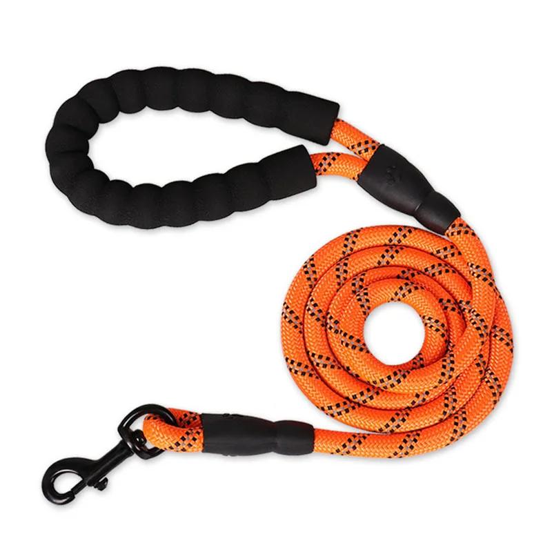 1.5/2/3M Reflective Dog Leash with Comfortable Padded Handle Double Heavy Duty Traction Rope for Small Medium Large Dogs Enhance Safety and Control