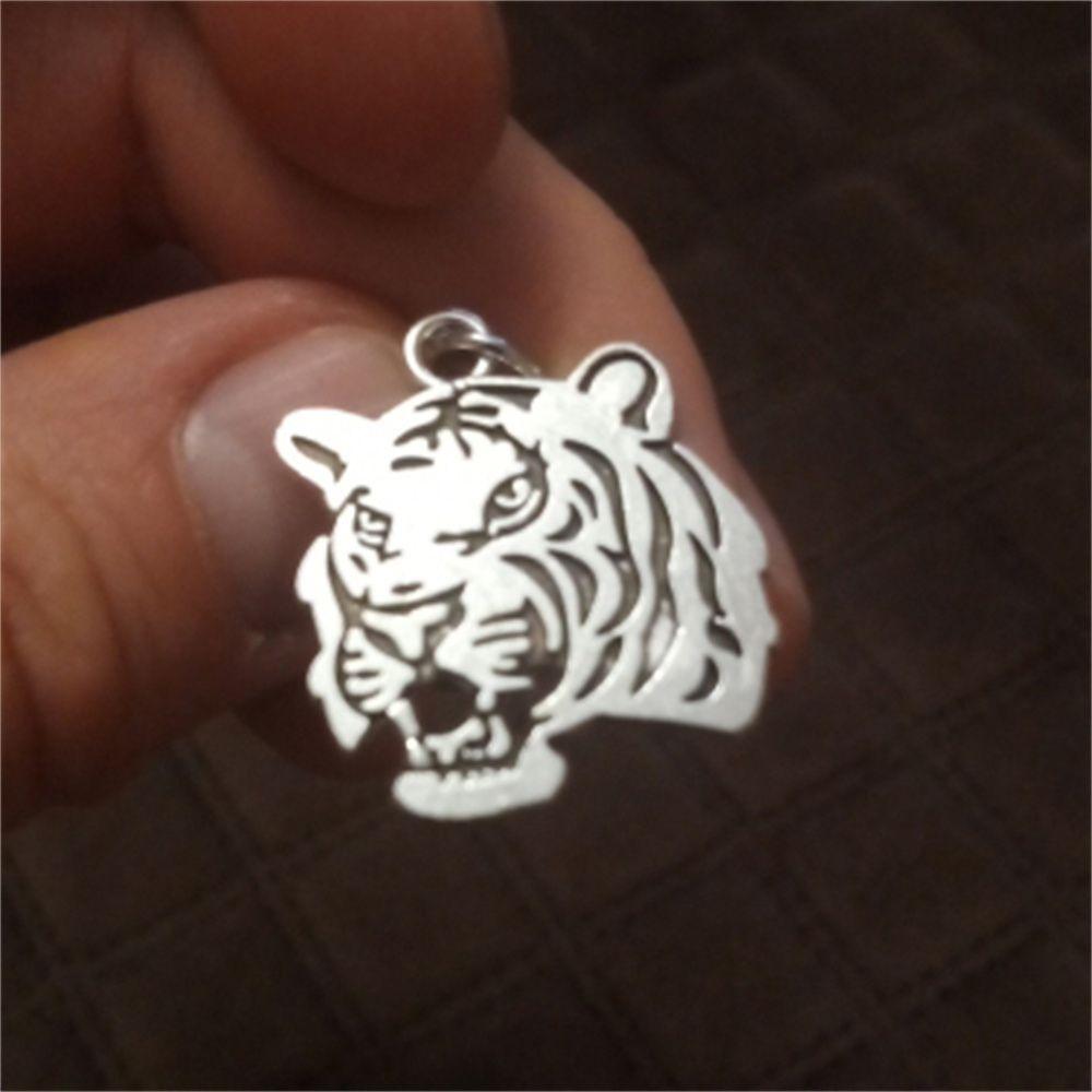 New Year 2022 Chinese Zodiac Tiger Keychains Festival Ornament Animals Tiger Head Tiger Keyrings