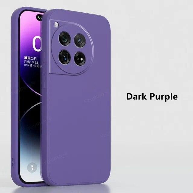 Чехол для OnePlus 12 OnePlus 11 12 10 PRO 9RT Жидкий силиконовый чехол для One Plus ACE Racing 2 Pro Чехлы из ТПУ Противоударный защитный чехол для задней панели телефона