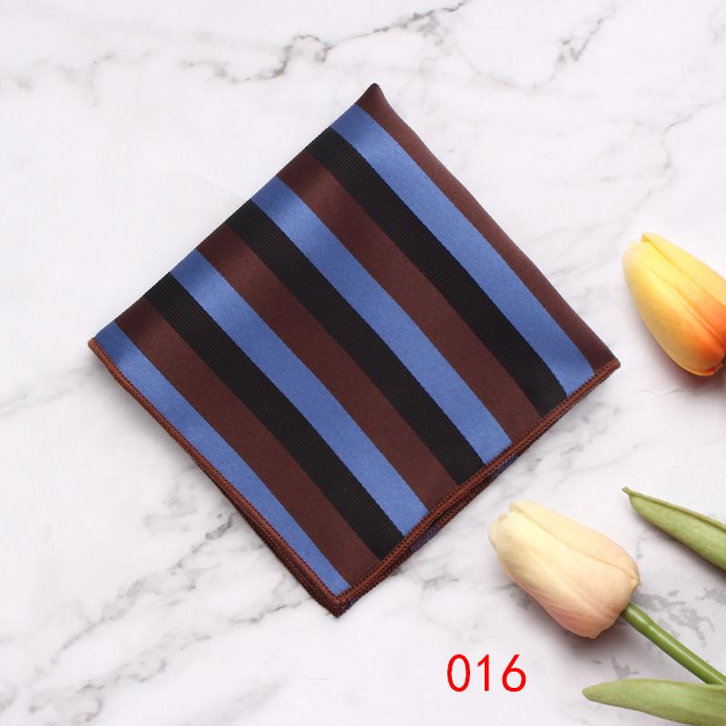 British Style Men'S Suit Pocket Towel Small Flower Type Business Retro Banquet Suit Small Square Scarf Chest Towel Handkerchief