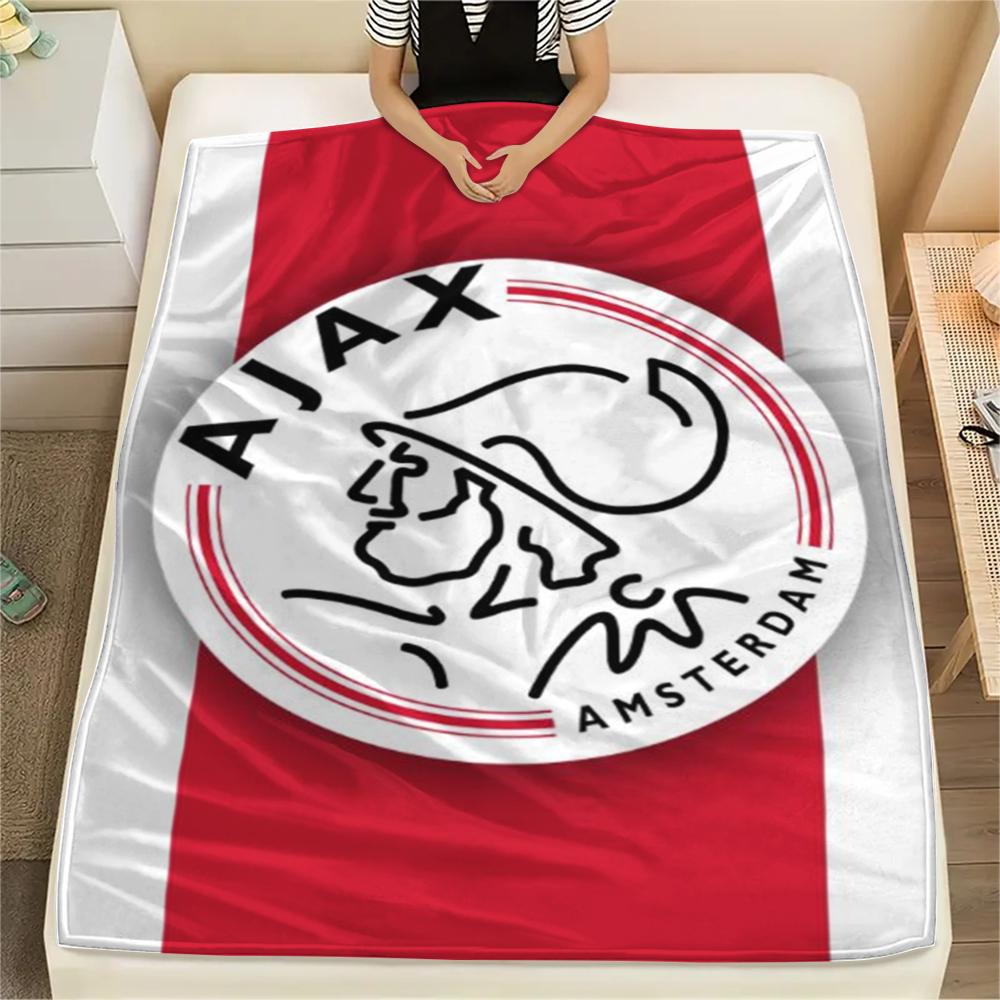 1pc Ajax Amsterdam Print Flannel Blanket, High quality Comfortable for All Seasons, Home Decor, Warmth and Comfort, Perfect for Christmas Gifts07