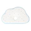 Подушка для головы младенца с растительным узором, белая, с эффектом памяти, из хлопка, моющаяся, для сна