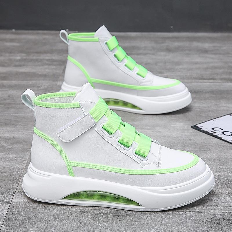 Модные мужские роскошные модные ботинки на платформе оригинальные кожаные белые туфли дизайнерские кроссовки в уличном стиле стильные ботильоны hombre