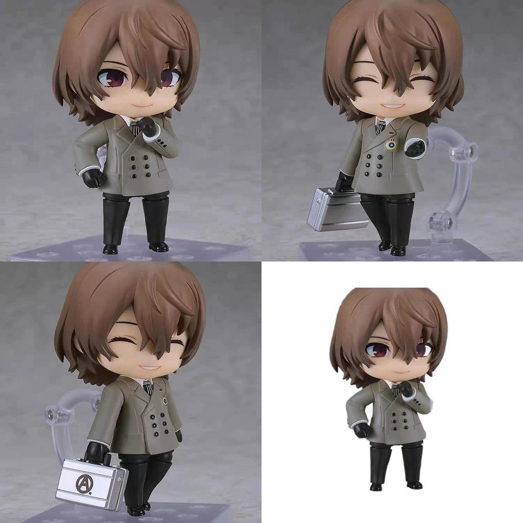 Persona Akechi Goro Pvc Model Figurine With Interchangeable Faces For Collectors