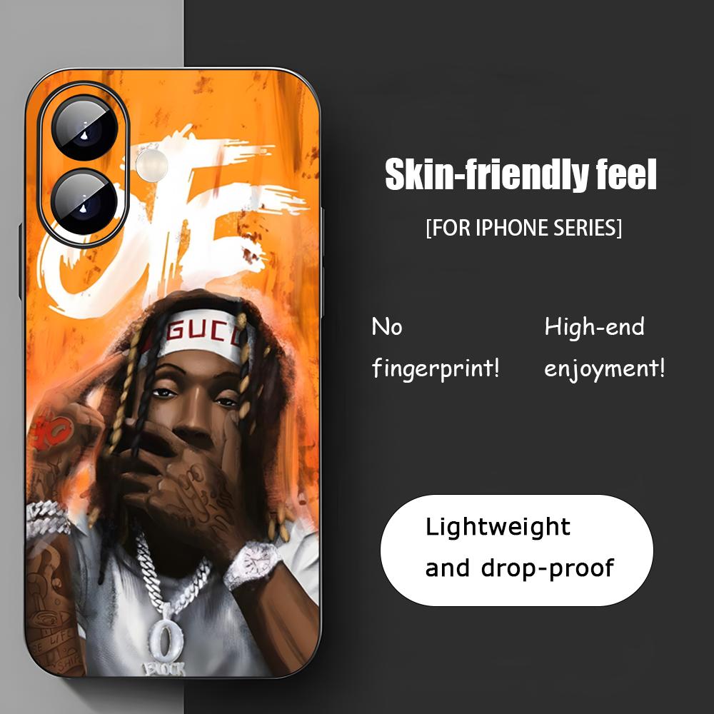 Чехол для телефона Singer King V-vons Hot Cool для iPhone 17 16 15 14 13 12 11 X XR XS 8 Plus Mini Pro Max Мягкий черный Ударопрочный чехол