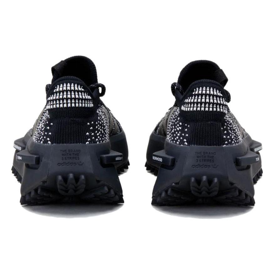 Neighborhood x adidas NMD_S1 Черные мужские кроссовки Core-Black Bone Cloud-White ID4854