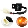 Motorcycle LED Turn Signal 2-pin Led Flasher Relay Suitable for Honda Kawasaki Suzuki Yamaha LF1-S-PIN MAX150W