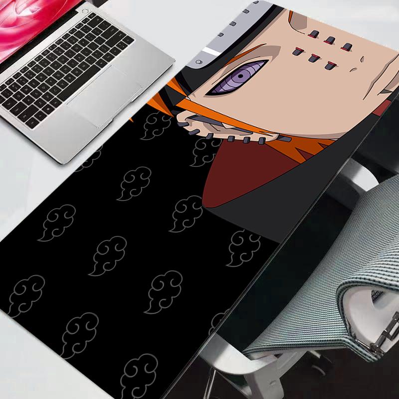 Коврик для мыши Naruto Большой XXL Скоростной Мини-ПК Компьютерная Клавиатура Настольный Коврик Игровые Аксессуары Коврик для мыши Прочный