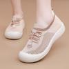 Shoes Women's Summer New Fashionable Versatile Breathable Women's Single Shoes Soft Sole Non-slip One Pedal Shallow Lazy Shoes