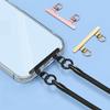 Ultra-thin Metal Gasket Stainless Steel Phone Lanyard Connecter Hanging Cord Tether Tabs Connect