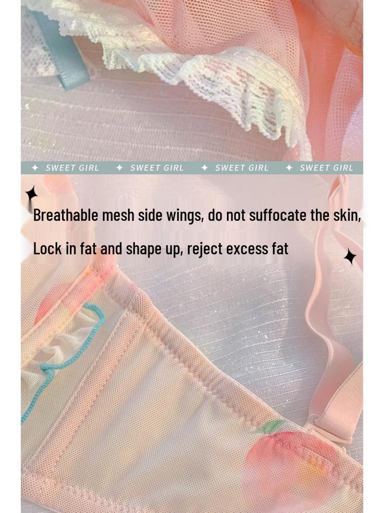 Сладкий и Томный: Японский стиль ультратонкий бюстгальтер с кроличьими ушками – Летнее женское нижнее белье для утонченного образа