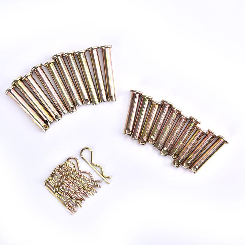 10 шт./компл. 186F дизельный сельскохозяйственный роторный штифт румпеля 8x40 8x50 стопорный штифт вала R карты