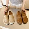 Fashion Women's Slip On Loafers New Spring Autumn Lightweight Comfortable Soft Sole Flats Fashion Vintage Outdoor Non Slip Casual Shoes