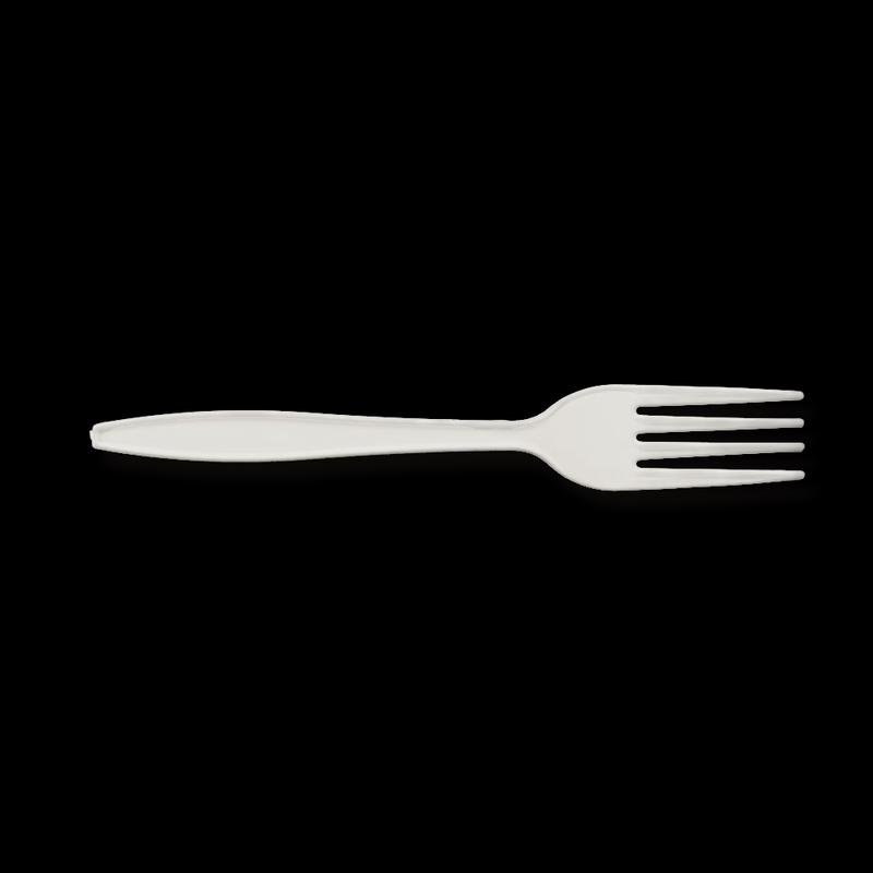 Eco-Friendly 8-inch Biodegradable Disposable Forks (1000-Count)