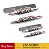 Автомобильные наклейки, эмблема, значок для Mini Cooper S John Cooper Works R50 R52 R53 R55 R56 R57 R58 R59 R60 R61 F55 F56 Clubman Countryman
