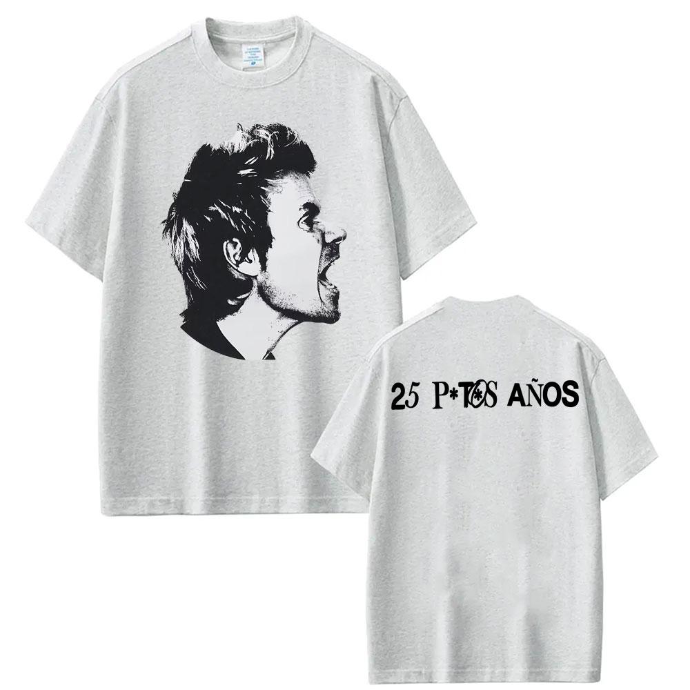 Dani Martn Concierto Aos Album Tshirts Unisex Women Vintage High Street Hip Hop T Shirt Cotton Short Sleeve Tshirt Tops