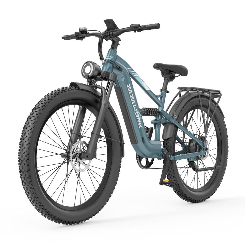 ZAZAWORK CF500 City e-bike 1000W motor 48V 20Ah battery 27.5 x 3-inch tires hydraulic brakes maximum load capacity 150 kg.