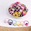 20Pcs Cute Girl Hair Rope Flowers Bow Tie Elastic Hairbands